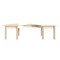 Flash Furniture 29.5 in W, 59 in L, 14.5 in H, Beechwood, Birch Plywood, Beech MK-ME088013-GG - alternate 3